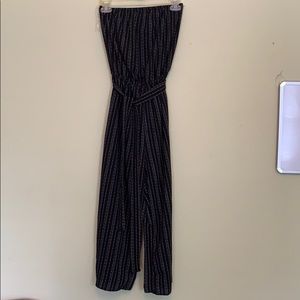 Strapless jumpsuit